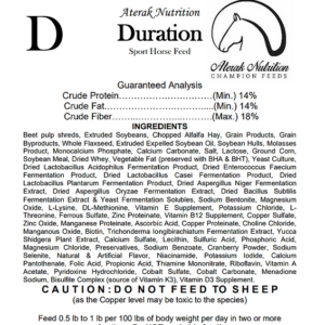 Duration Equine Feed